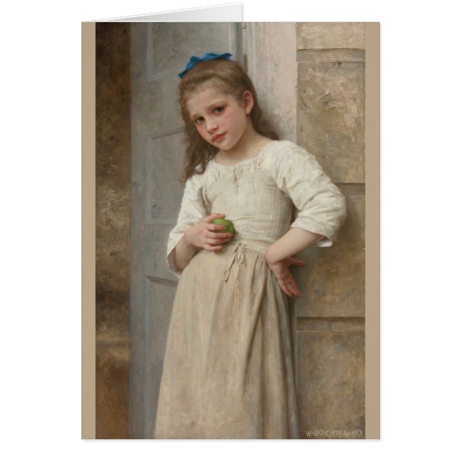 Cartão Yvonne no portal William-Adolphe Bouguereau (Frente)