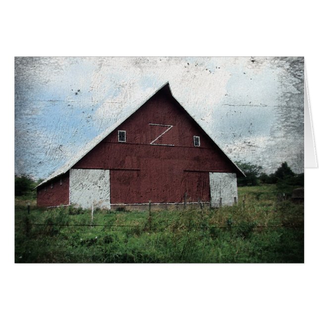 Cartão Z Barn (Frente Horizontal)