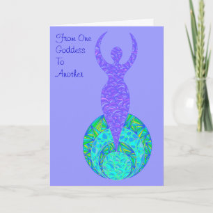 Cartão Z The Goddess You Amaze Me Greeting Card