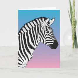 Cartão Zebra 