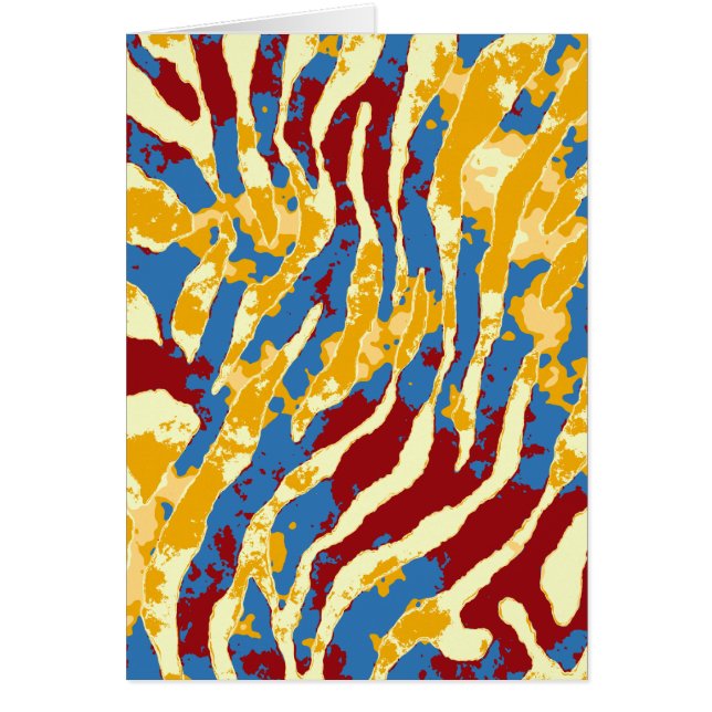 CARTÃO ZEBRA DO GRUNGE (Frente)