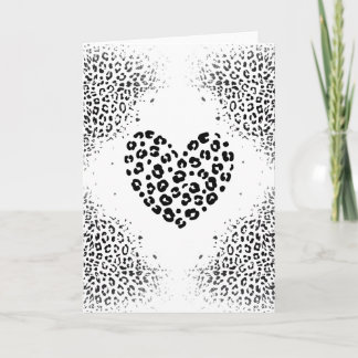 Cartão Zebra love Grußkarte