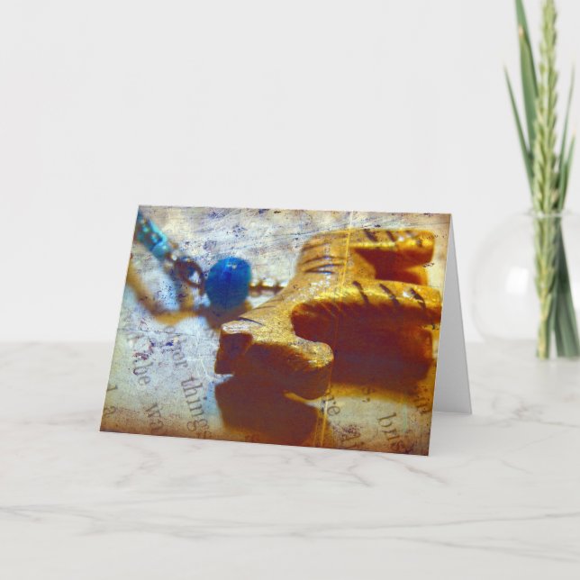 Cartão Zebra Necklace (Frente)