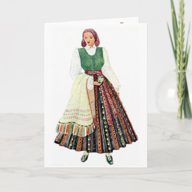 Cartão zemgale tautas terps (Frente)