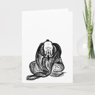 Cartão Zen (Ch'an) Wisdom Greeting Card (Blank)