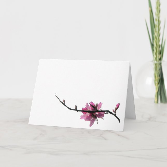 Cartão Zen Primavera/All-Occassion Saudações e presentes  (Frente)