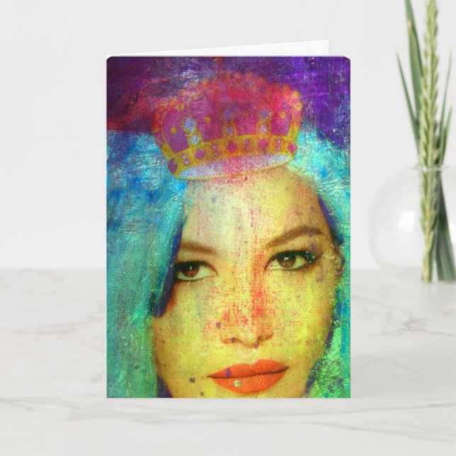 Cartão Zetti Girl, Aniversário (Frente)