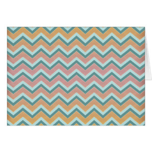 Cartão ZigZag - Cores Aquecidas Moles