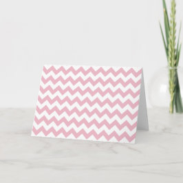 Cartão Zigzag Rosa, Chevron Rosa, Padrão Geométrico
