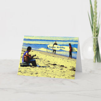 Cartão zimzala birthday card