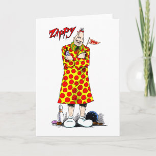 Cartão Zippy blank note card