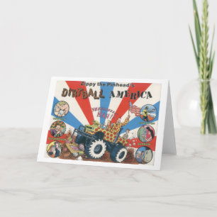 Cartão Zippy's Dirtball America Notecard