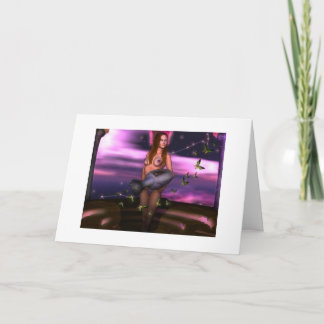 Cartão Zodiac Happy Birthday ~ Aquarius