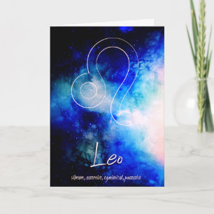 Cartão Zodíaco: Leo Traits