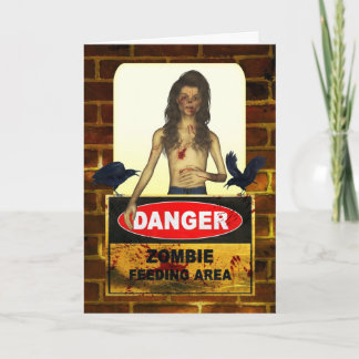 Cartão Zombie Happy Birthday Card