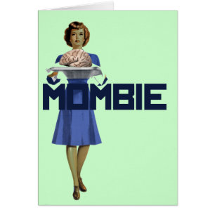Cartão Zombie Mãe