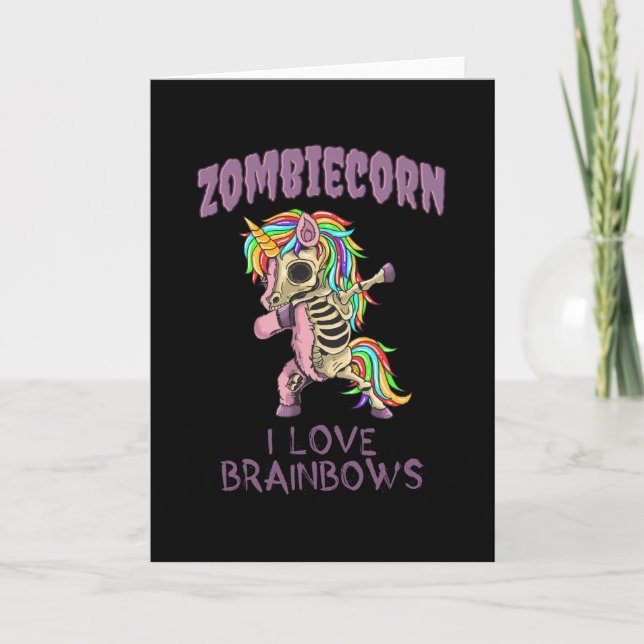 Cartão Zombiecorn - Zombiecorn - Halloween (Frente)