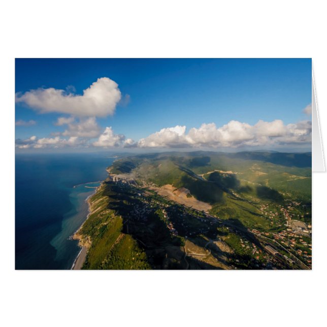 Cartão Zonguldak, Mar Negro, Costa Da Turquia (Frente Horizontal)