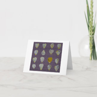 Cartão Zonta Yellow Rose Petals Note Card