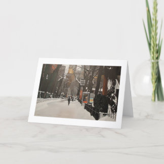 CARTÃO ZOOLÓGICO CENTRAL NA NEVE