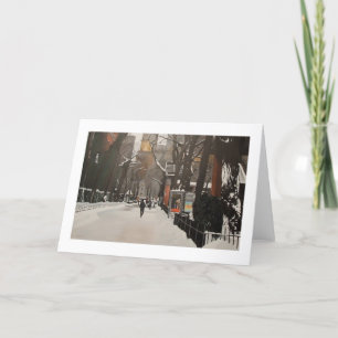 CARTÃO ZOOLÓGICO DO PARQUE CENTRAL NA NEVE