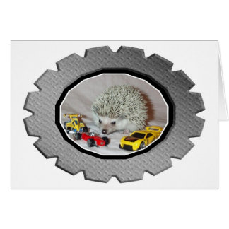Cartão Zoomin' Hedgehog