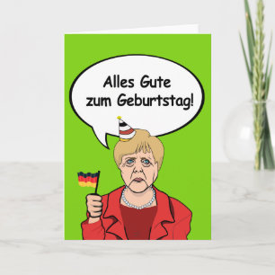 Cartão Zum Geburtstag de Alles Gute - feliz aniversario