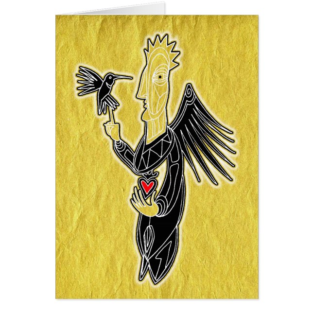 Cartão zumbido em sua orelha (Frente)