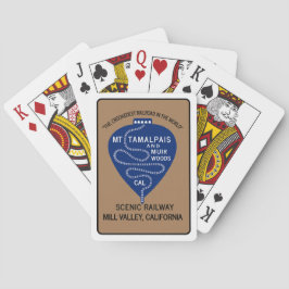 Cartas Clássicas de Baralho 1911 Estrada de Ferro