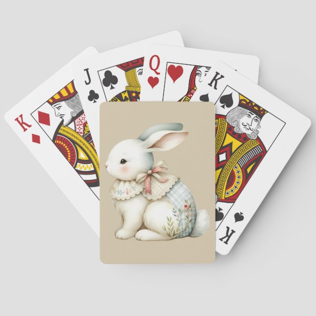 Cartas Clássicas de Baralho Charme Coelhinho Cotta (Verso)
