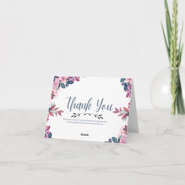 cartas de agradecimento de casamento (Verso)