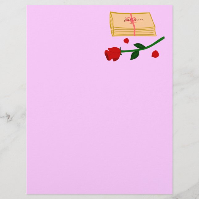 Cartas de Amor Românticas (Frente)