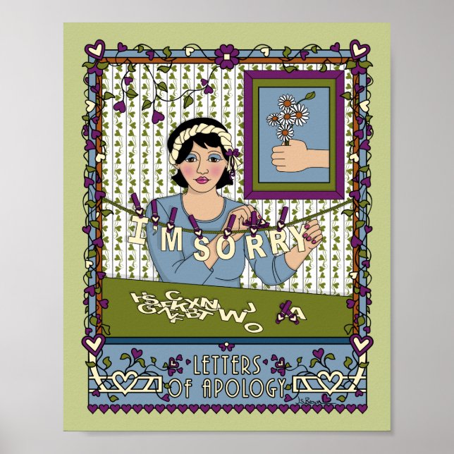 Cartas de Apology_A_8x10 Poster (Frente)