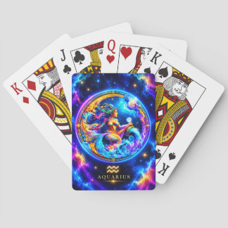 Cartas de Baralho Aquário Neon