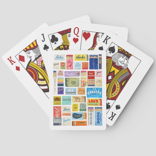 Cartas de Baralho Austin Matchbook (Verso)
