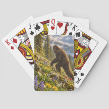 Cartas de Baralho Bigfoot Flores Silvestres da Pri