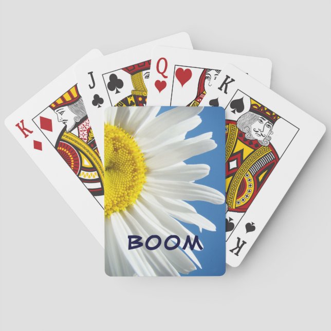 Cartas de Baralho BOOM Conjunto de Cartas Flor de  (Verso)