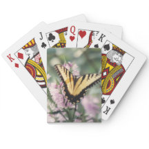 Cartas de Baralho Borboleta Amarela