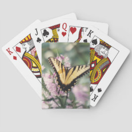 Cartas de Baralho Borboleta Amarela