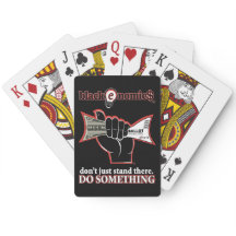 Cartas de Baralho "Buck e Cédula" (Preto)