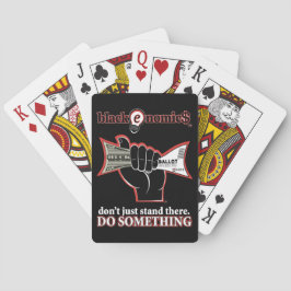 Cartas de Baralho "Buck e Cédula" (Preto)
