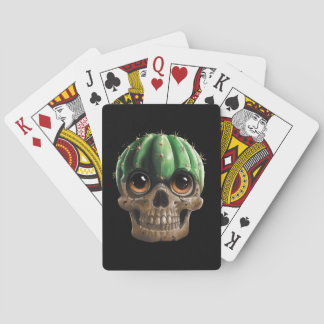 Cartas de Baralho Caveira Cactus