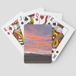 Cartas de Baralho Céu Pintado