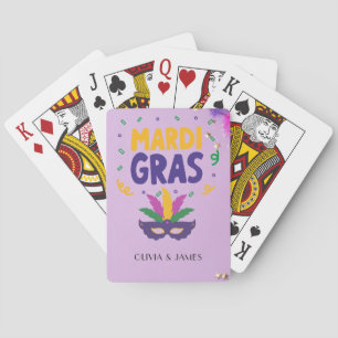 Cartas de Baralho Clássicas de Mardi Gras