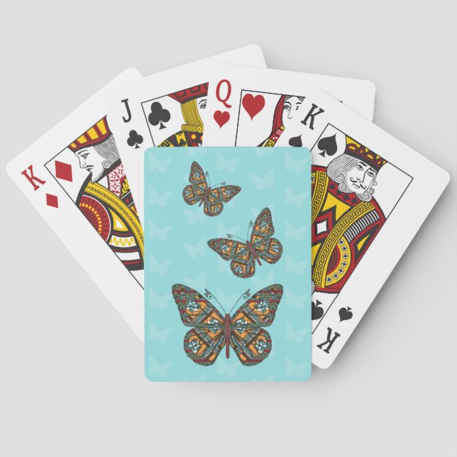 Cartas de Baralho Clássicas Monarca Ucraniano (Verso)