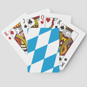 Cartas de Baralho com a bandeira da Baviera