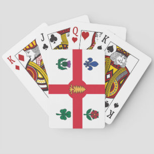 Cartas de Baralho com a bandeira de Montreal