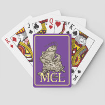 Cartas de Baralho com Amor de Lagostim Louisiana M