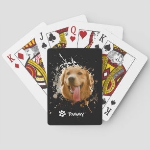Cartas de Baralho com Foto de Animal Personalizado