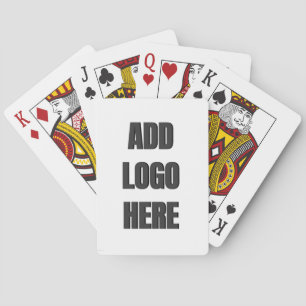 Cartas de Baralho com Logotipo Empresarial